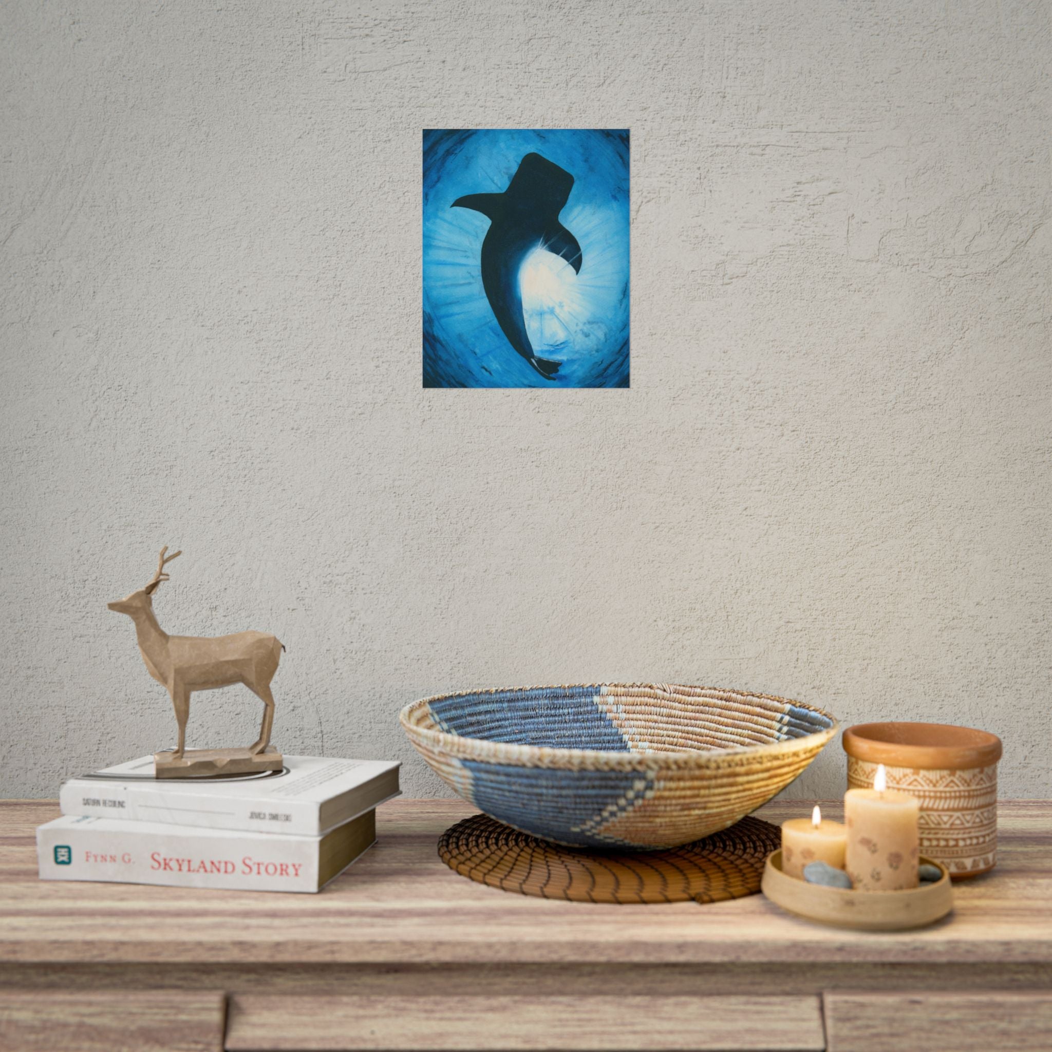 Watercolor Whale Shark Giclee Print