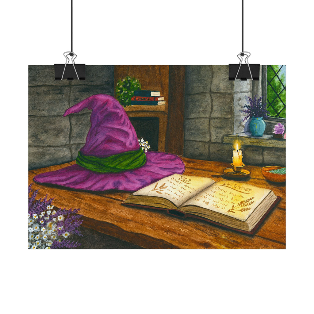 Witch's Workshop Giclee Print