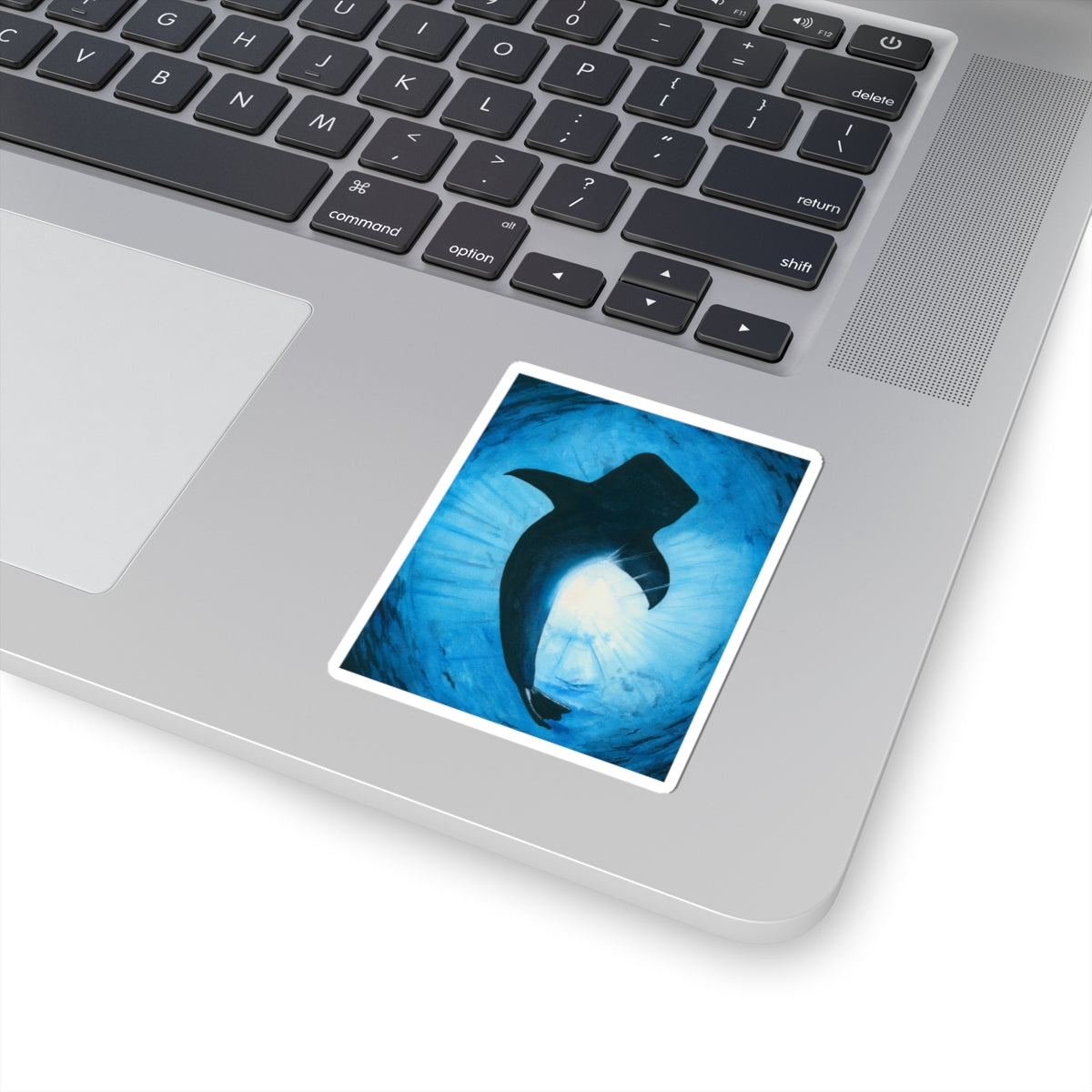 Whale Shark Watercolor | Kiss-Cut Sticker