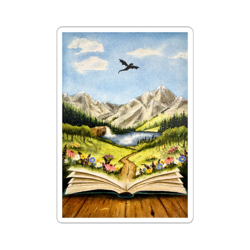 Fantasy Bookish Sticker