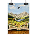 Fantasy Bookish Watercolor Giclee Print