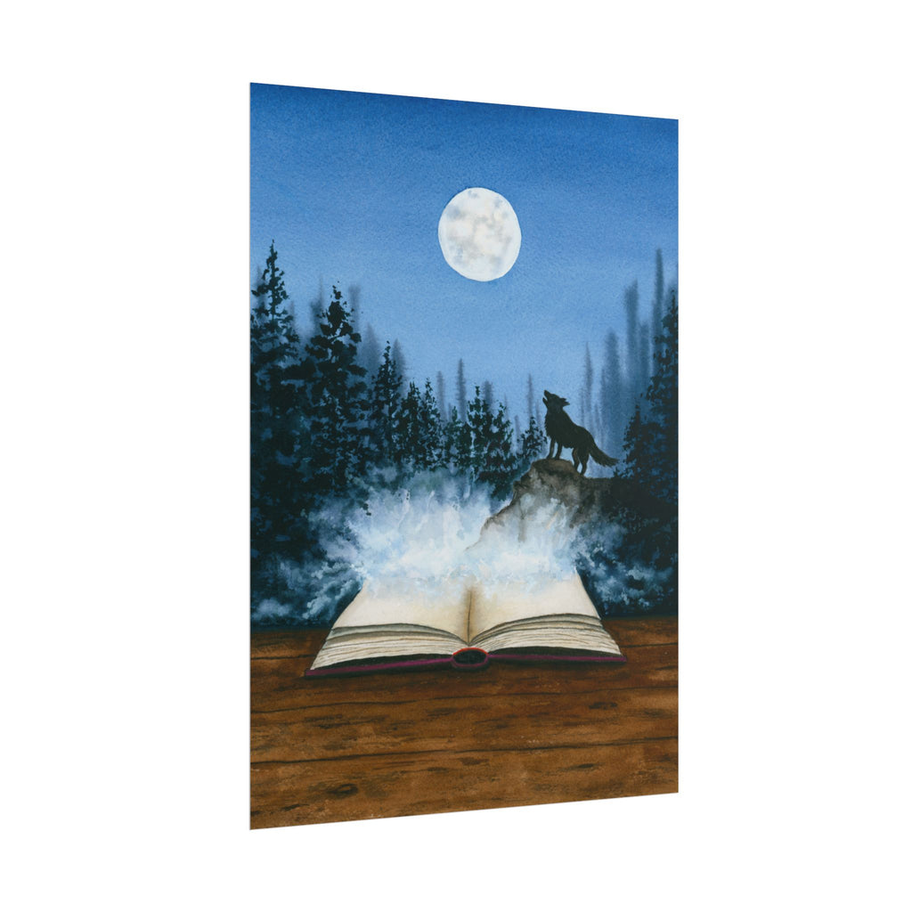 Shifter Bookish Watercolor Giclee Print