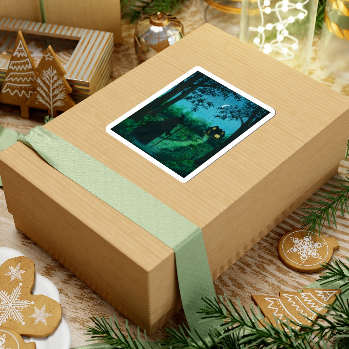 Witch in the Woods | Kiss-Cut Sticker