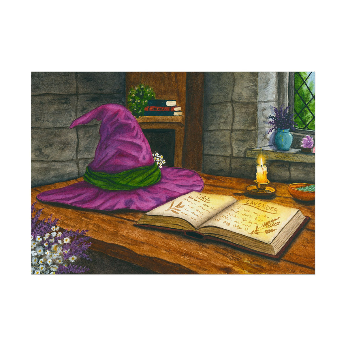 Witch's Workshop Giclee Print