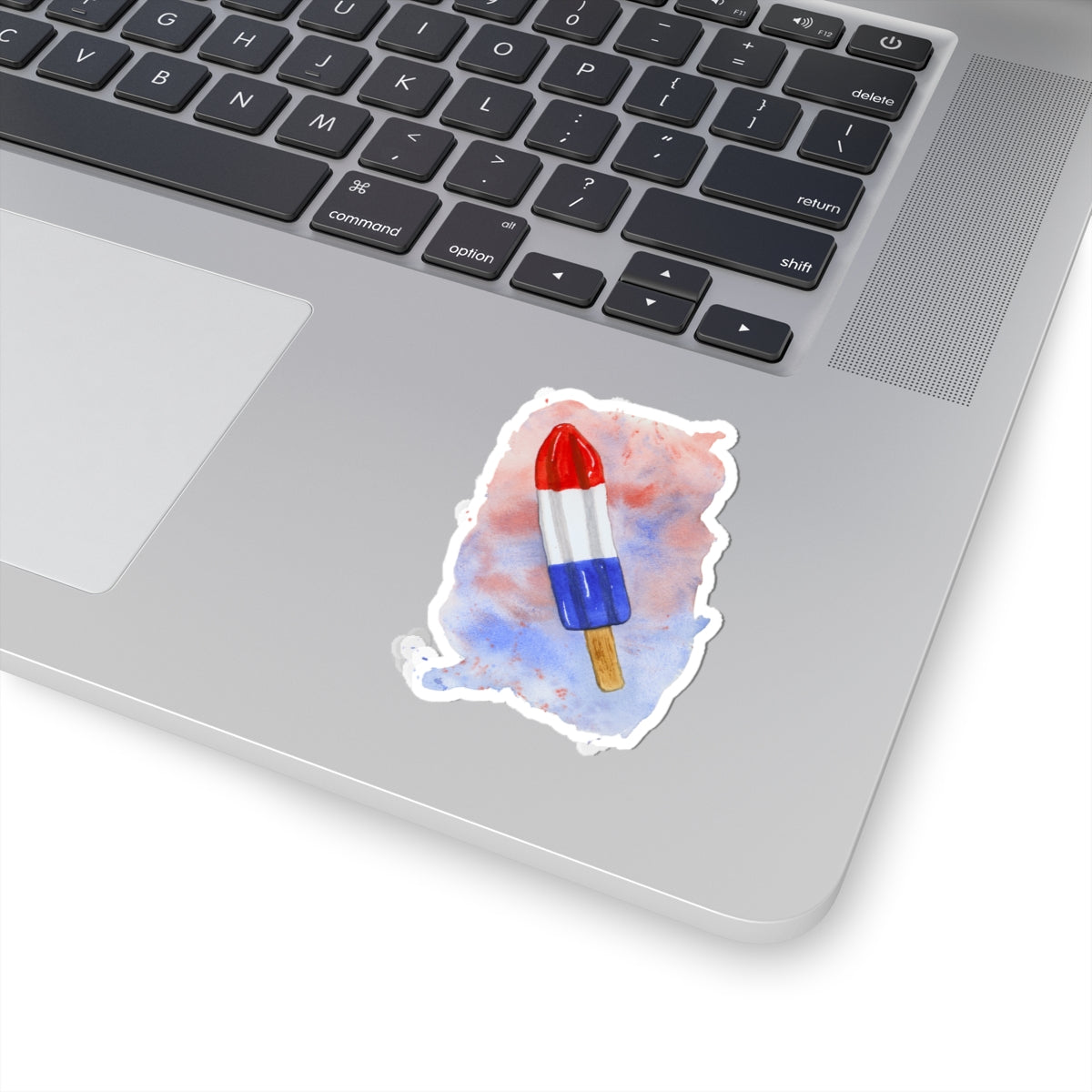 Bomb Pop in Watercolor | Kiss-Cut Sticker