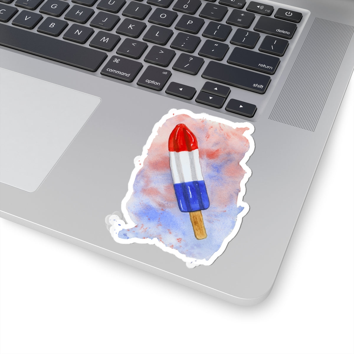 Bomb Pop in Watercolor | Kiss-Cut Sticker