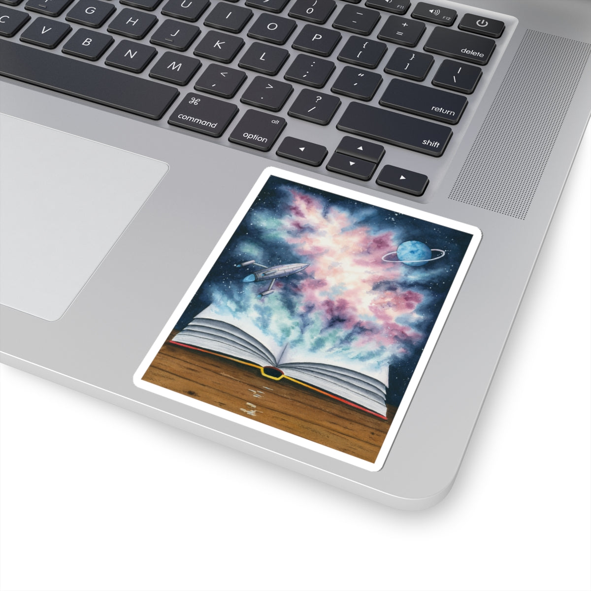 Science Fiction: Worlds Beyond the Page | Kiss-Cut Sticker
