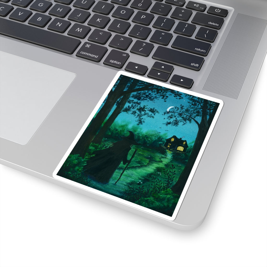 Witch in the Woods | Kiss-Cut Sticker
