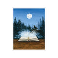 Shifter Bookish Watercolor Illustration Sticker | Kiss-Cut Sticker