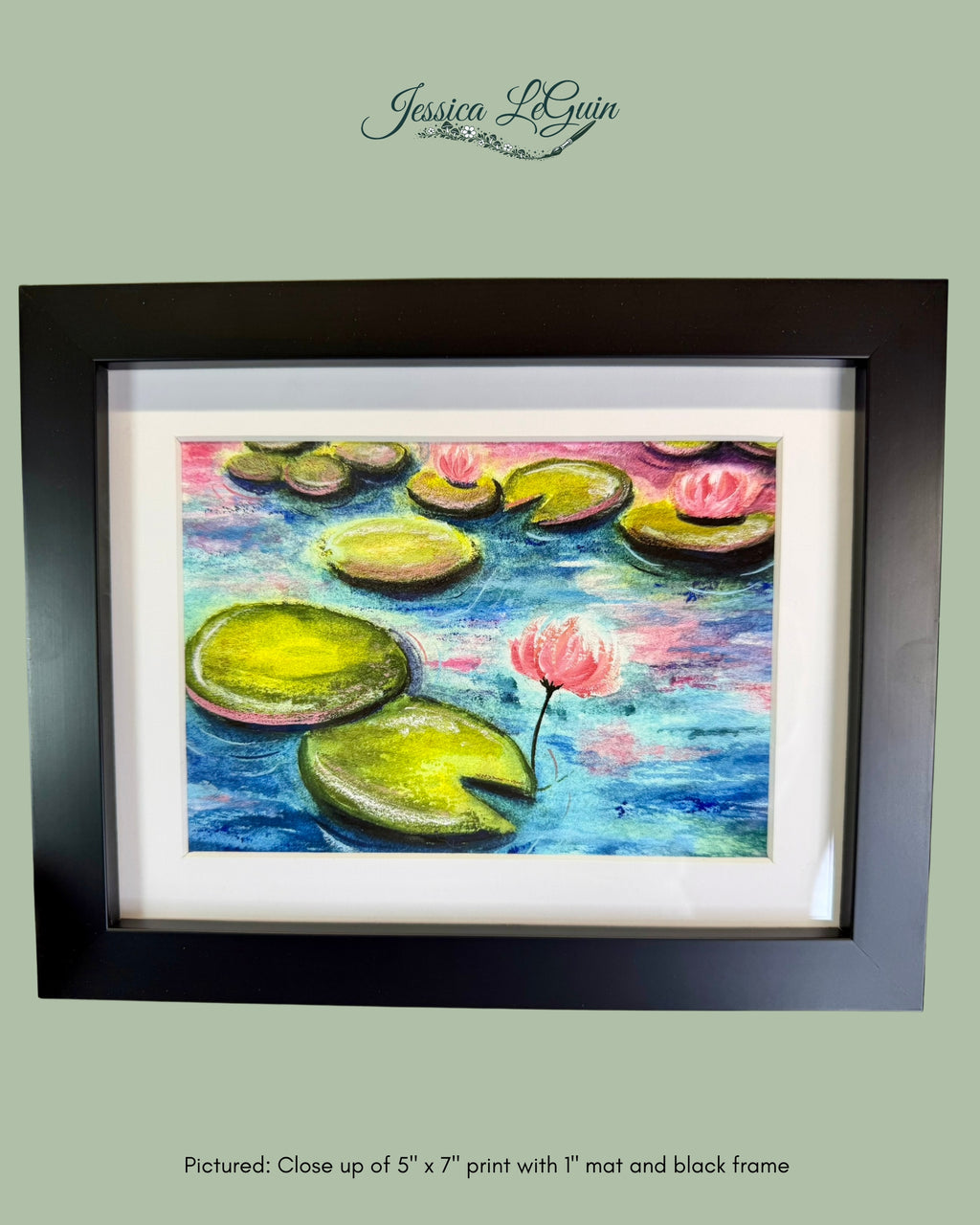 Lily Pads 1 Framed Print