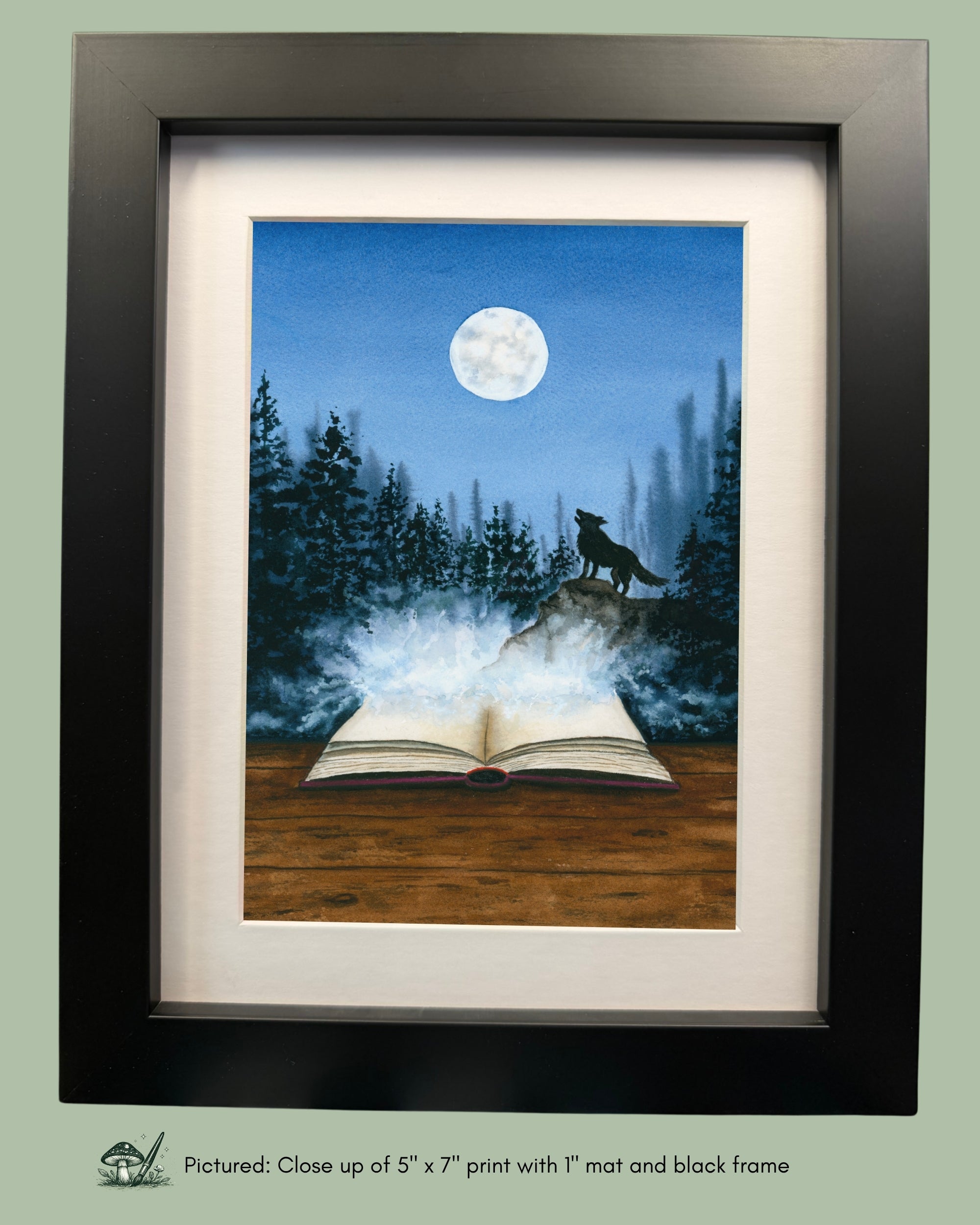 Shifter Bookish Framed Print