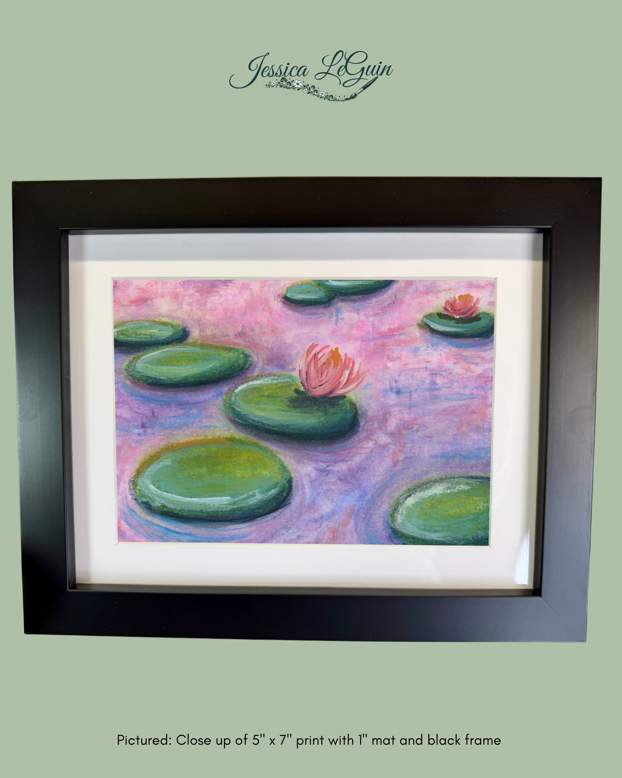 Lily Pads 2 Framed Print