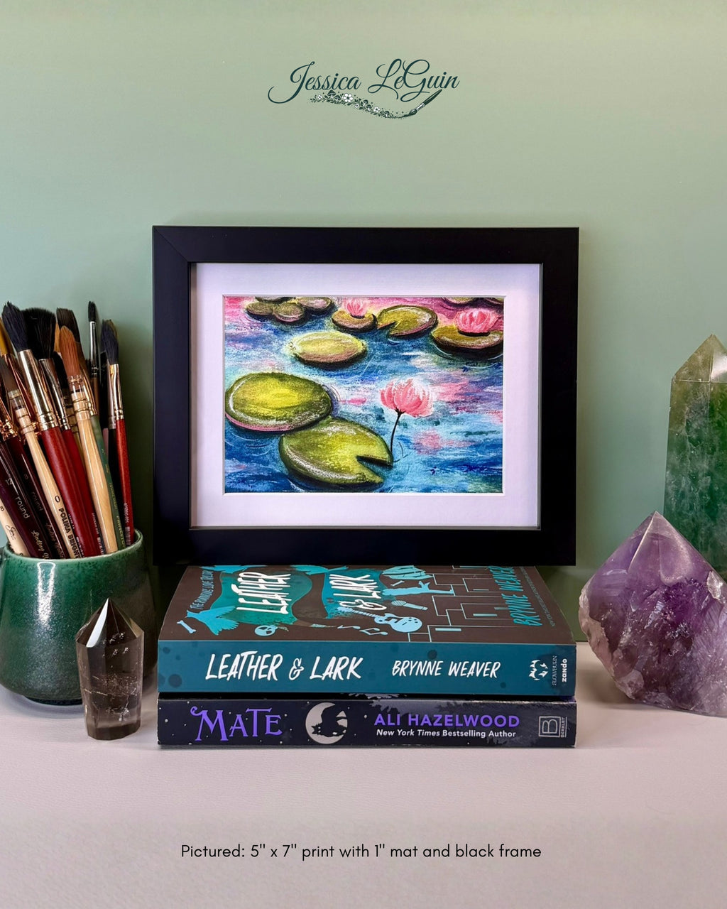 Lily Pads 1 Framed Print
