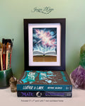 Science Fiction: Worlds Beyond the Page Framed Print