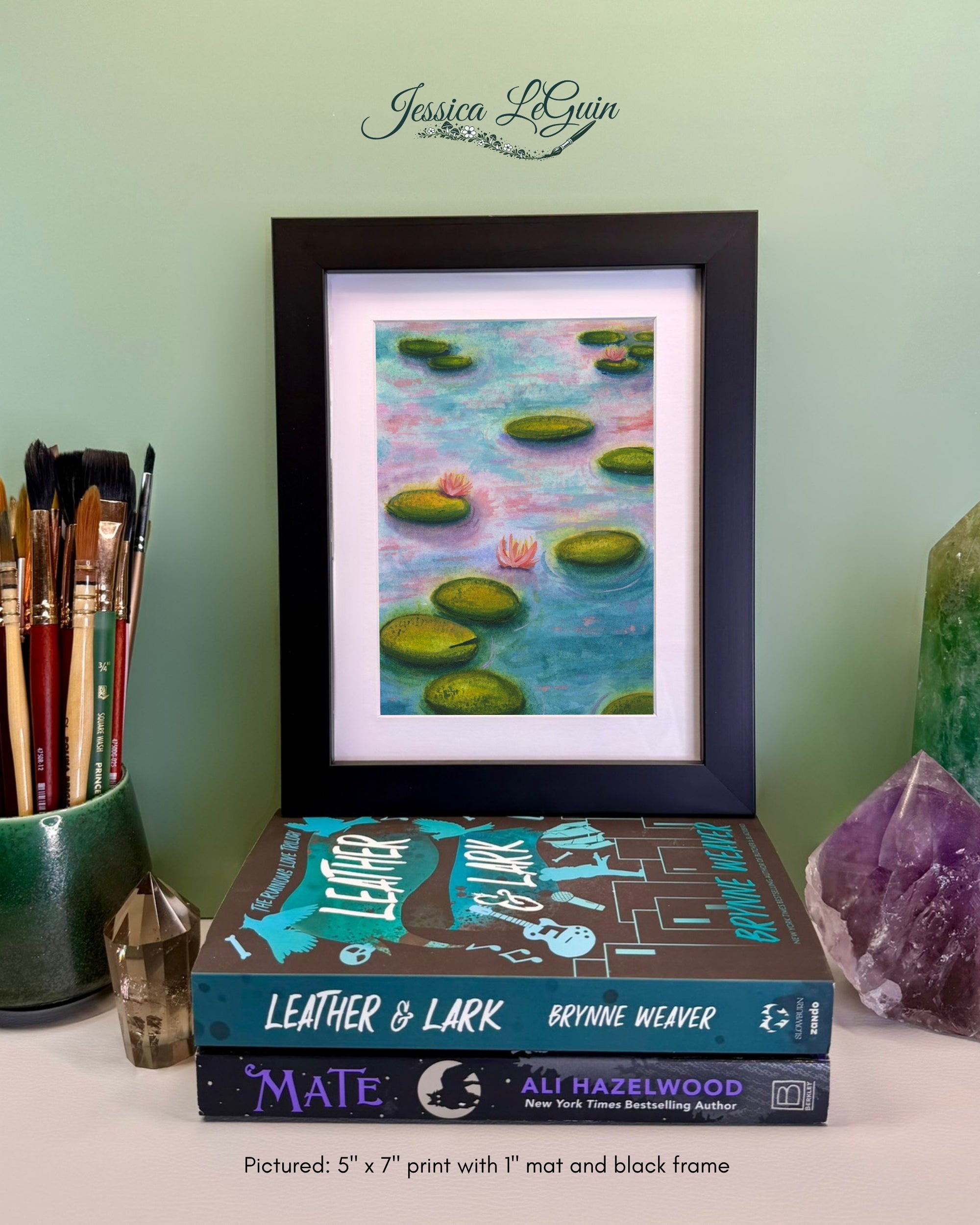 Lily Pads 3 Framed Print
