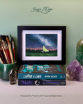 Luna Among the Stars Framed Print