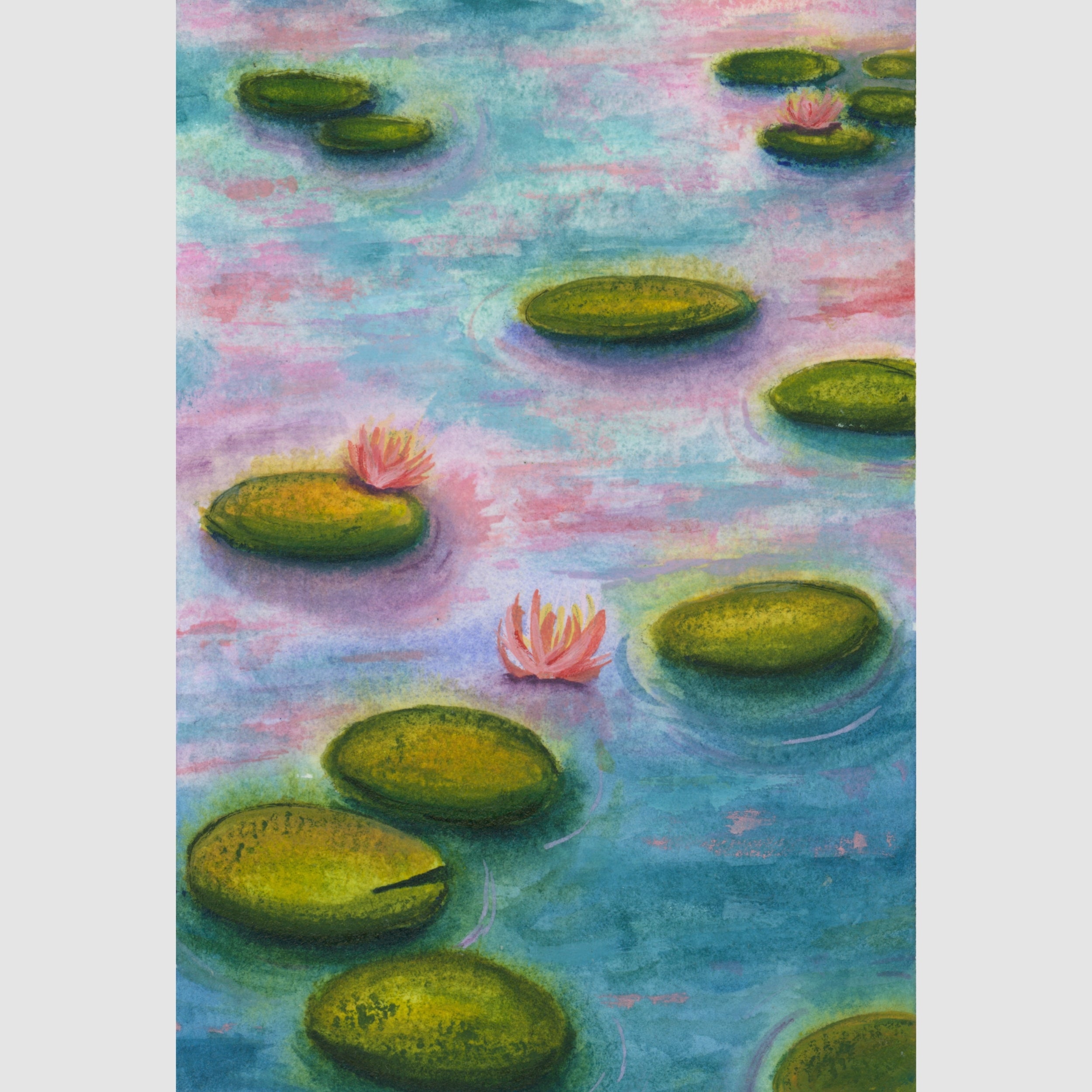 Lily Pads 3 Framed Print