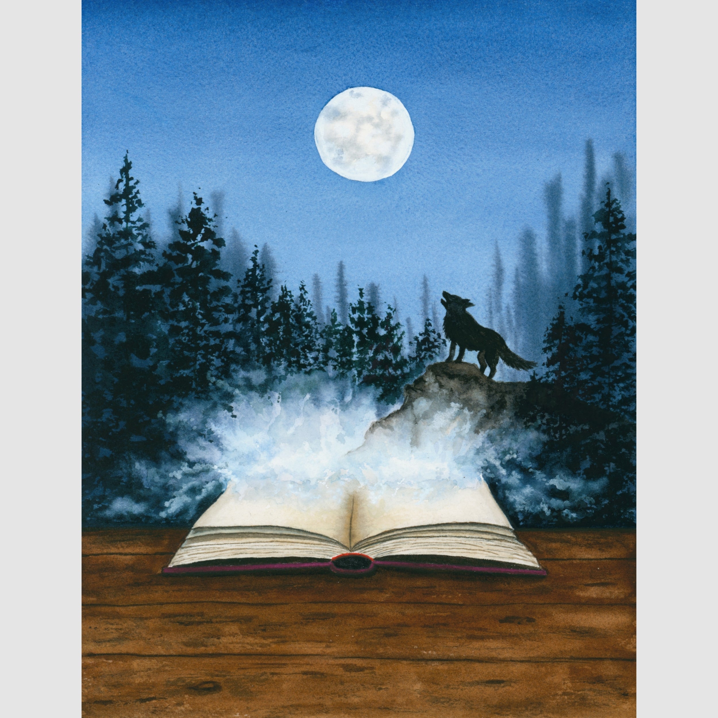 Shifter Bookish Original Artwork 8x10"